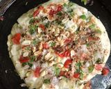 A picture of step 4 of Healthy oats uttapam.