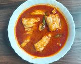 A picture of step 5 of Bombil Traditional curry.