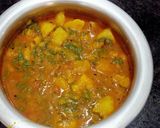 पालक आलू की सब्जी (palak aloo ki sabzi recipe in Hindi) रेसिपी चरण 3 फोटो