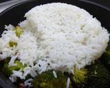 Foto del paso 4 de la receta: Arroz Basmati con brócoli y pimiento rojo