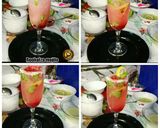 A picture of step 5 of Different flavoured Vegan Mojito.