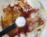A picture of step 4 of Kathiyawadi Methi Papad ki sabji.