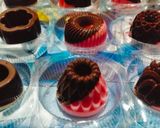 Foto langkah ke 6 dari resep 289. Puding Lapis Coklat.