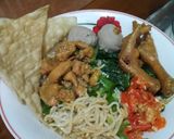 Foto langkah ke 10 dari resep Mie Ayam Bakso Ceker.