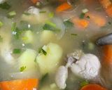 รูปขั้นตอนการทำที่ 5 ของ ซุปไก่มันฝรั่ง