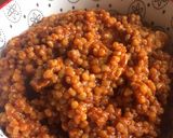 Egyszerű tarhonyás hús recept fázis 3 fotója