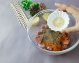 A picture of step 3 of Steam baked spicy smoky Tikka.