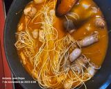 Foto del paso 5 de la receta: Nido de vermicelli (fideos de arroz) con salchichas