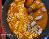 Foto del paso 5 de la receta: Nido de vermicelli (fideos de arroz) con salchichas