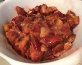 Une image de l'étape 2 de Compote aux deux pêches et pommes (fruits du jardin).