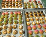 Foto langkah ke 3 dari resep Nastar topping coklat (nastar variasi).