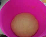 Hình bước làm 2 của món Bánh mì cuộn pudding