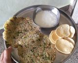 A picture of step 8 of Sago Thalipith (Shabudana Thalipith).
