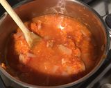 Une image de l'étape 8 de Sauce aux carottes, tomates, ail, oignon et estragon.