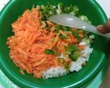 Foto langkah ke 3 dari resep Perkedel Nasi Mix Udang.