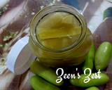 A picture of step 4 of Pickled Snacking Cucumbers.