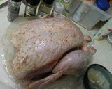 Foto langkah ke 2 dari resep Thanksgiving Turkey beserta 6 Makanan Pendamping.