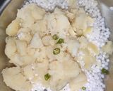 A picture of step 2 of Sabudana Vada / Sago Patties.