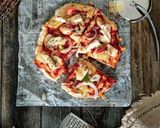 Gambar langkah 5 resipi Pizza Nasi Gluten Free 🇮🇹.