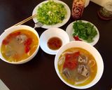 Hình bước làm 5 của món PHỞ ĐUÔI BÒ