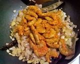 A picture of step 5 of Ramadan Special - Coconut Prawns Fry.