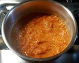 Foto del paso 3 de la receta: Salsa de pimientos rojos asados y nueces con toque Tunecino