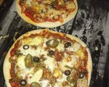 A picture of step 6 of Mince Beef (Qeema) Pizza.