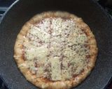 Foto langkah ke 4 dari resep Pizza Teflon Empuk Tanpa Tepung Protein Tinggi.