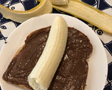 A picture of step 3 of 🍌Nutella banana sandwich 🥪.