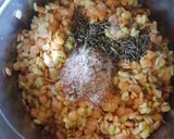 A picture of step 1 of Red lentils mini uttapam.