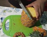 Foto del paso 8 de la receta: Brochetas de pierna de ternera con piña