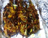 A picture of step 9 of Spicy grilled mackerel fish.