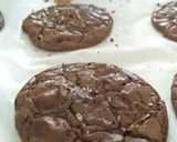 Foto langkah ke 10 dari resep Salted Brookies / Brownie Cookies.