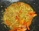 甜椒豬肉咖哩燴彩虹麵的食譜步驟7照片