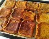 Foto del paso 6 de la receta: Torrijas de vino Moscatel con almíbar {en horno}