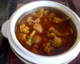 A picture of step 8 of Dhaba style aloo gobhi.