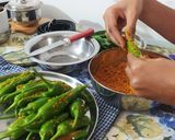 મરચાં નું અથાણું (Marcha Athanu Recipe In Gujarati) રેસીપી સ્ટેપ2ફોટો