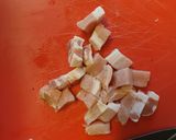 A picture of step 1 of Caramelised Pork.