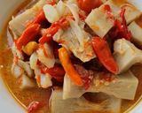 Foto langkah ke 4 dari resep Blendi Tewel (sayur nangka pedas khas blitar).