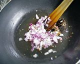 A picture of step 2 of Mirch ka Salan (Spicy Green Pepper Curry).