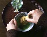 Preparing a cup of Matcha on a table recipe step 7 photo