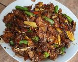 Foto langkah ke 4 dari resep Oseng Tempe Teri Sayur.