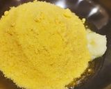 A picture of step 2 of Moong Dal Halwa (moong Dal Atta).