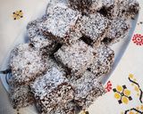 Pas rețetă Prăjitură Lamington sau tăvălită 8 fotografie