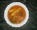 A picture of step 6 of Kadai babycorn.