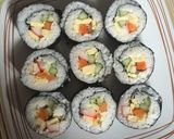 Foto langkah ke 6 dari resep Kimbap korea (easy&tasty).