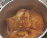 Foto del paso 4 de la receta: Sopa de ajo y jamón