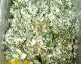 Foto langkah ke 2 dari resep Rolade tahu daun singkong.