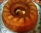 A picture of step 7 of Baba rum cake.