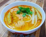 Hình bước làm 5 của món Bánh canh chả..